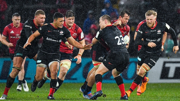 Arno Botha collides with Nick Tompkins