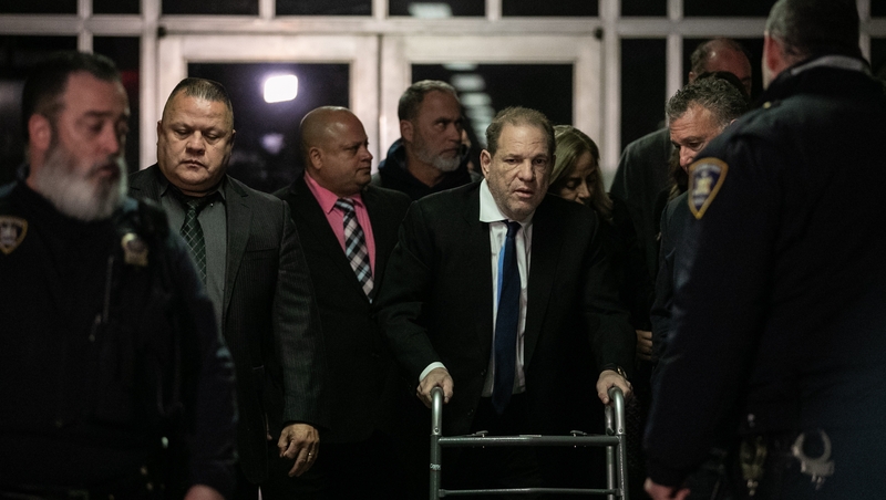 Harvey Weinstein's (C) has been accused of sexual misconduct by more than 70 women
