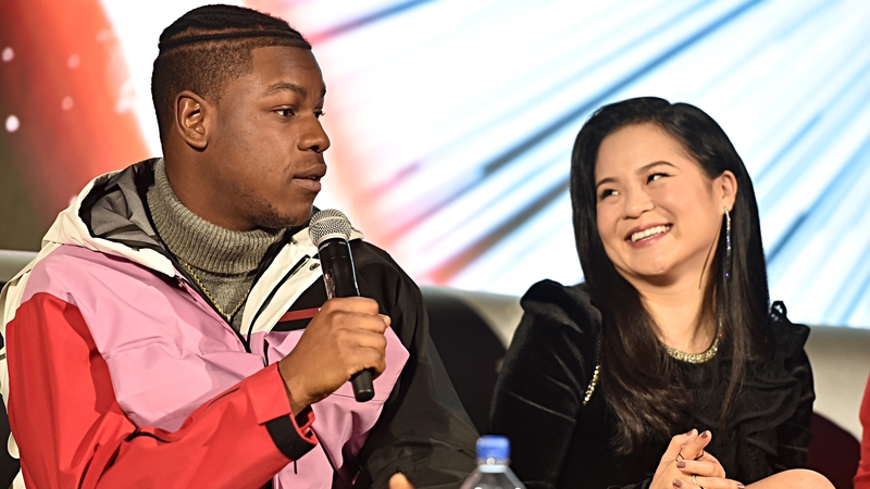 John Boyega and Kelly Marie Tran