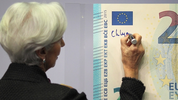 European Central Bank chief Christine Lagarde