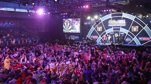 The action gets under way at 7pm with Down's Kevin Burness opening the tournament