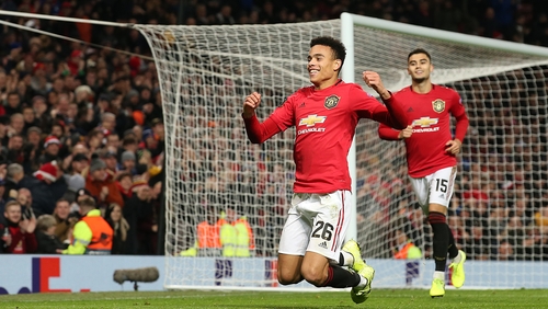 Mason Greenwood was not training today