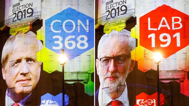 The exit poll showed Conservatives would win 368 seats, enough for a comfortable outright majority in the 650-seat parliament