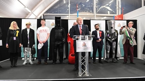 Mr Johnson's Conservative Party looks set for a resounding victory in the UK's third general election in under five years