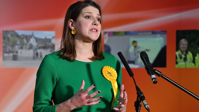 In one of the many big moments of the night, Liberal Democrats leader Jo Swinson lost her seat