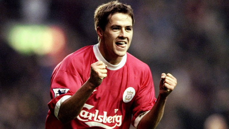 A fresh-faced Michael Owen in action for Liverpool against Coventry City in December, 1999