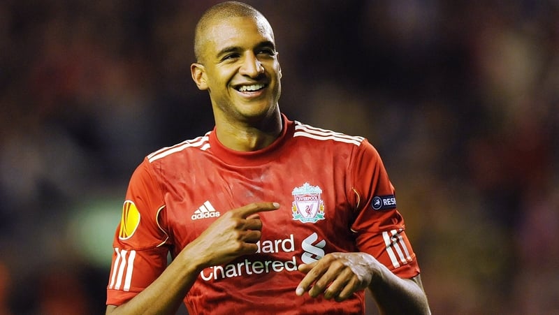 David N'Gog in action for Liverpool back in 2010