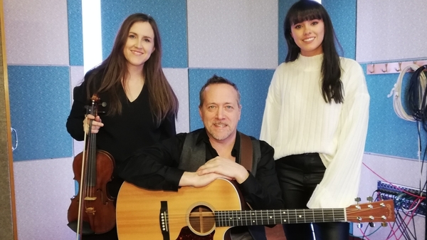 Never Let You Go: Composer Siúbhán Ní Ghríofa with guitarist Kevin Whyms and singer Abby Molloy