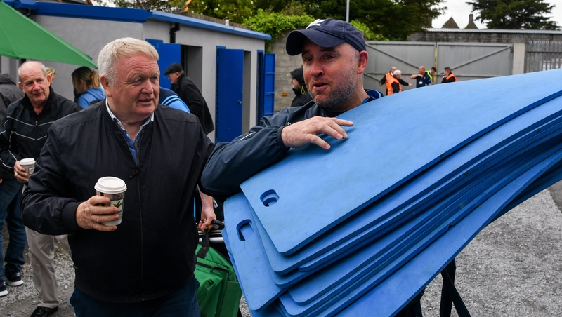 Eoin Kelly (R) was involved on the coaching side in 2019