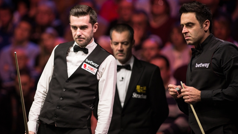 Selby and O'Sullivan exchanged words during the final