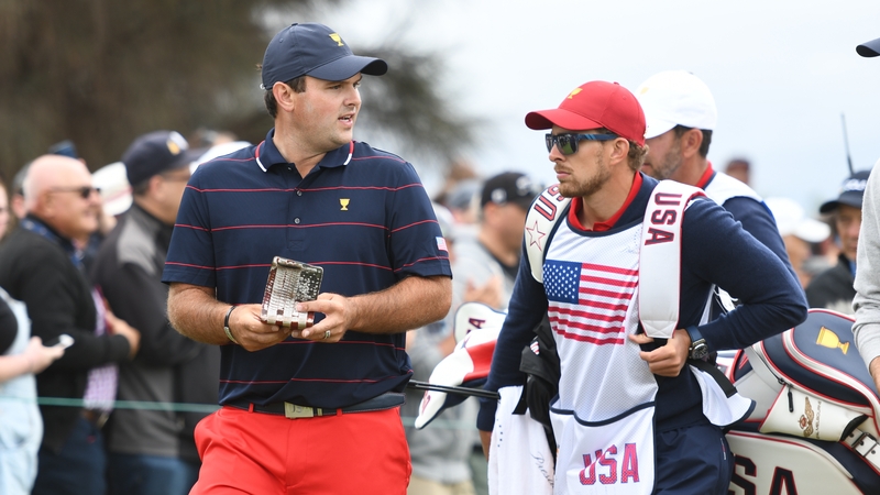 'Riding on the cart, guy was about three feet from Patrick and said "you f***ing suck"'