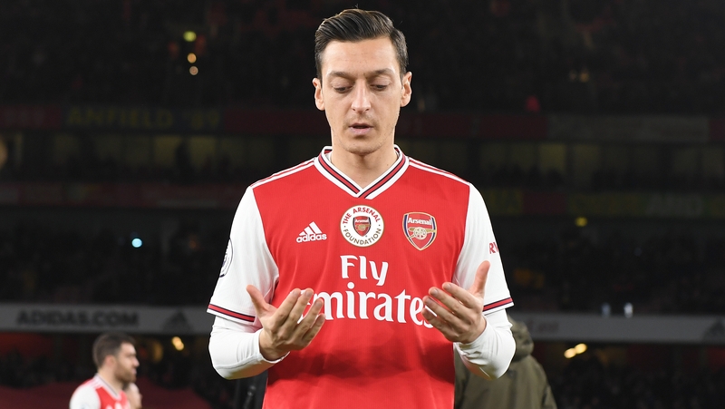 The Arsenal player condemned China's crackdown on Muslim minorities in Xinjiang