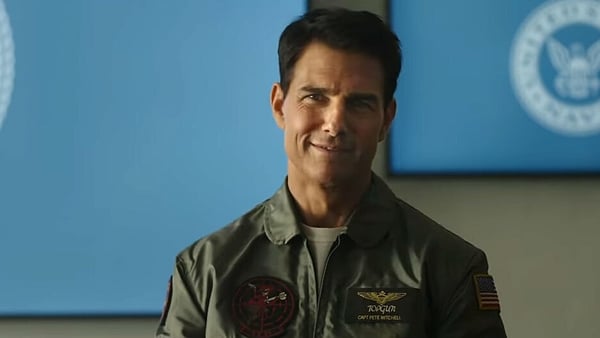 Tom Cruise in the trailer for Top Gun: Maverick