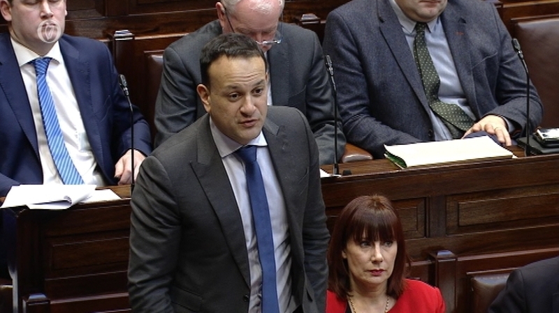 The Taoiseach claimed there was what he termed "a cloud of suspicion" hanging over three Fianna Fáil TDs and a Senator