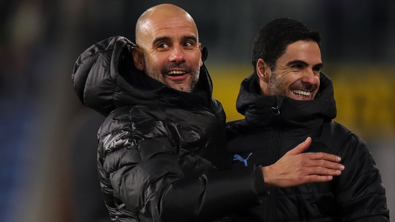 Mikel Arteta served as a coach at Manchester City under Pep Guardiola for three and a half years
