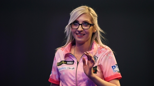 Fallon Sherrock faces Mensur Suljovic in the second round