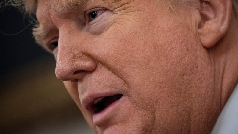 Donald Trump is accused of withholding $400 million in assistance to Ukraine to push Kiev to investigate his political rival Joe Biden