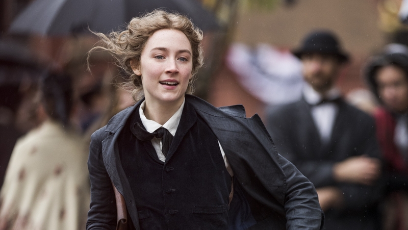 Saoirse Ronan is nominated for a Golden Globe for her performance in Little Women