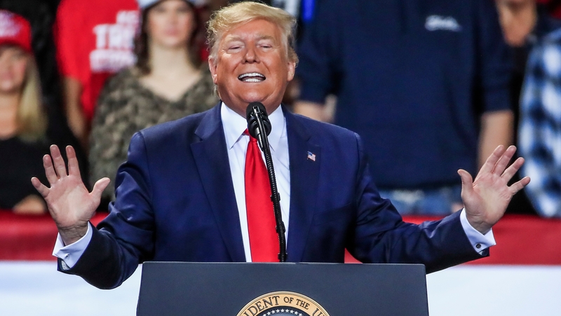 US President Donald Trump first announced plans for the initial trade pact in October