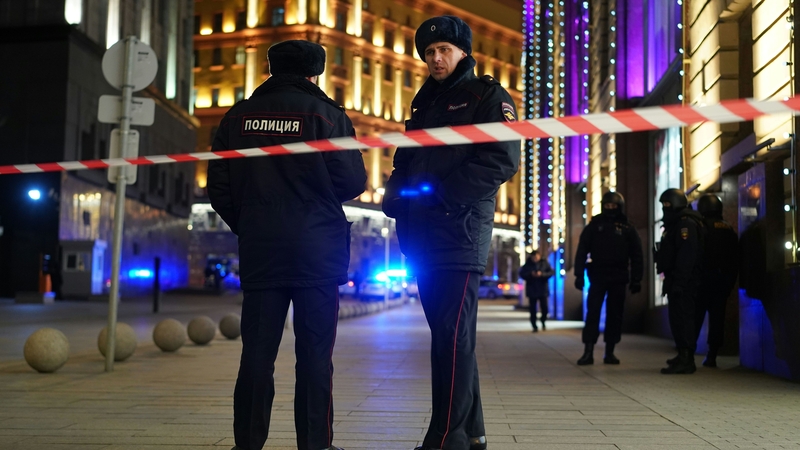 The gunman opened fire in the lobby of the FSB building in Moscow
