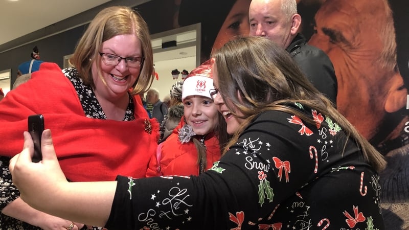 The group landed at Dublin Airport from Belarus