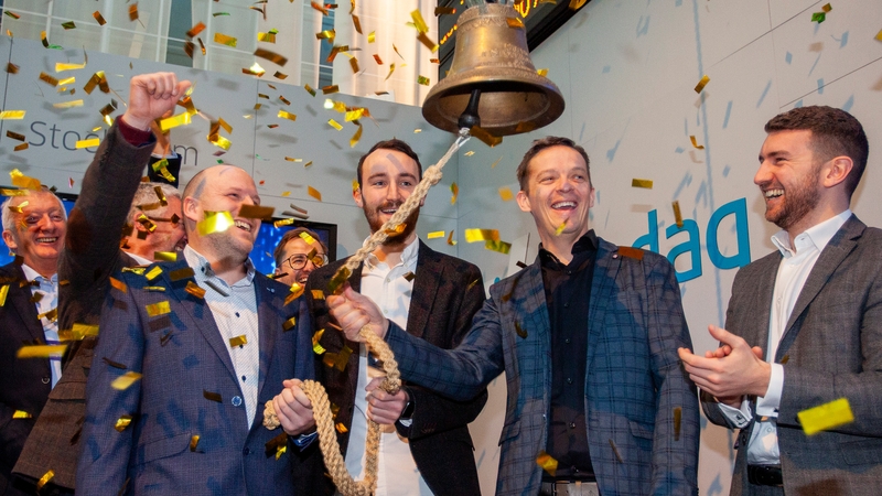 The Kollect executive team (l-r) John Hegarty, Robbie Skuse, John O'Connor and Jamie Walsh