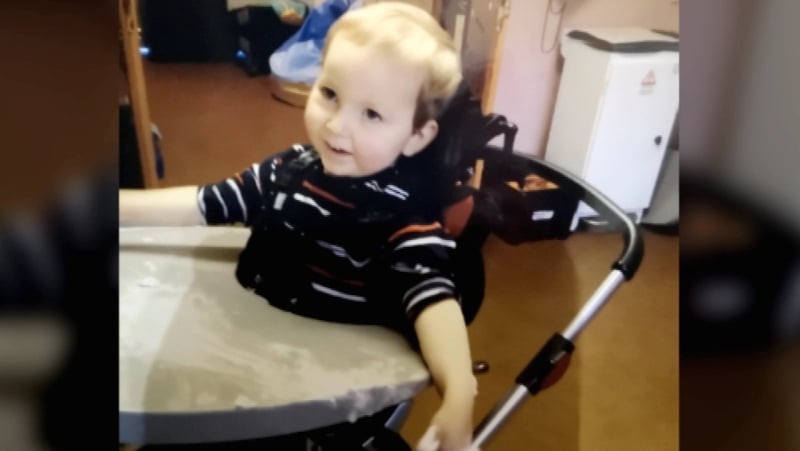 Jack McGahern Donaghey suffered an irreversible brain injury and has cerebral palsy