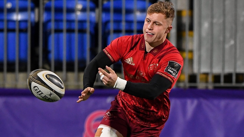 Munster's Craig Casey is in