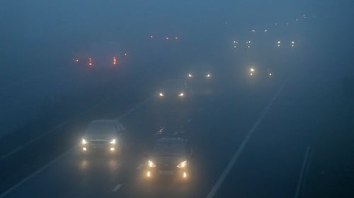 Motorists are urged to slow down and drive at a safe distance from the car in front of you