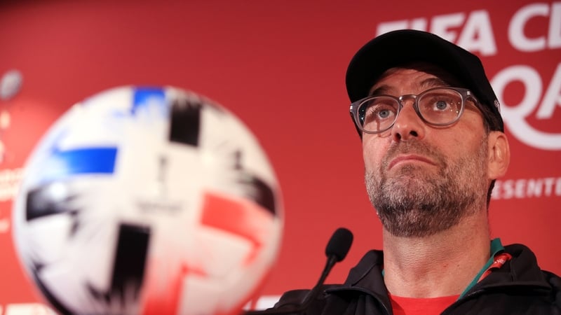 Klopp addressed the media in Doha
