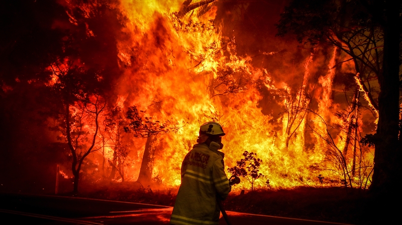 The Gospers Mountain mega fire, which burned nearly 1.1 million acres northwest of Sydney