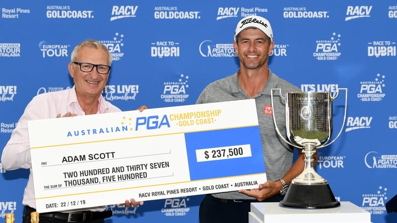 Scott victorious again on home soil