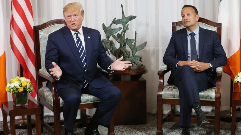 US President Donald Trump visited Ireland during the summer