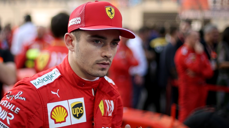 Charles Leclerc: "I can't wait to get going again next season."