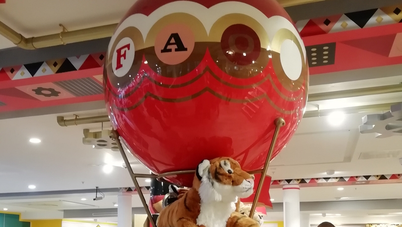 FAO Schwarz opened on October 30 in Dublin