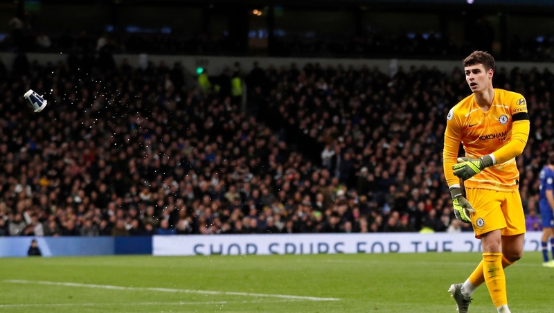 Spurs lost 2-0 to Chelsea