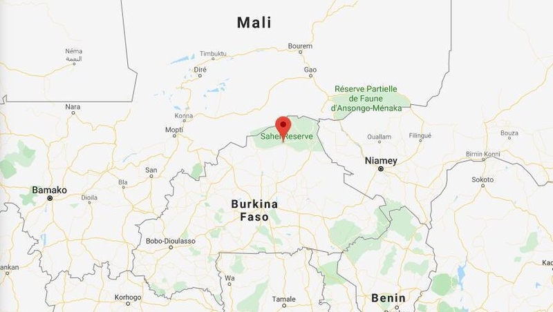 Seven soldiers and 80 jihadists also died in the double attack in Arbinda in Soum province (Pic: Google Maps)
