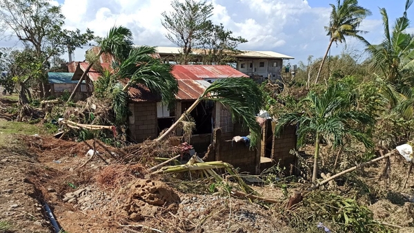 The Philippines is the first major landmass facing the Pacific typhoon belt, and is hit by an average of about 20 major storms a year