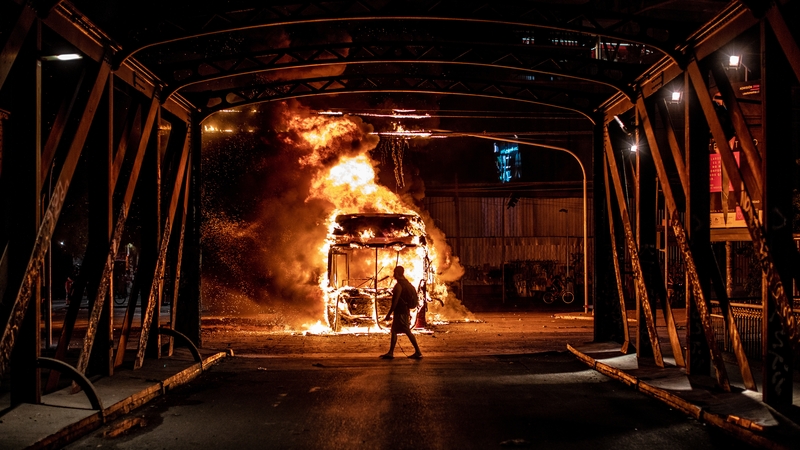 The riots in Chile were originally sparked by metro fare hikes