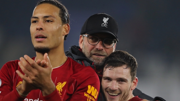 Liverpool have a 13-point lead at the top of the Premier League table