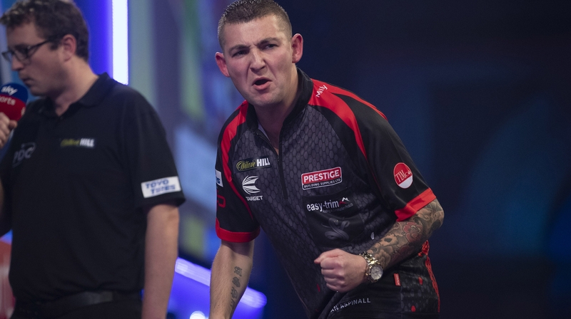 Nathan Aspinall edged a tight contest