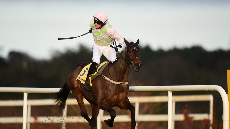 Patrick Mullins celebrates on Sharjah