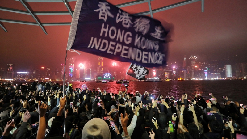 Hong Kong had seen widespread street protests since 2019