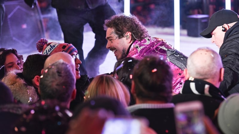 Seeing the funny side of things - Post Malone