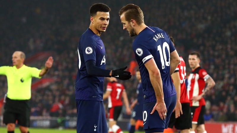 Harry Kane (r) has often proved to be a quick healer