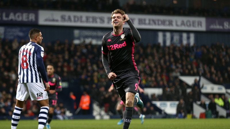 Substitute Patrick Bamford's header in the second half secured a point for Leeds away to West Brom