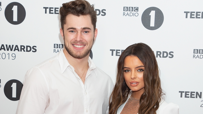 Curtis Pritchard and Maura Higgins