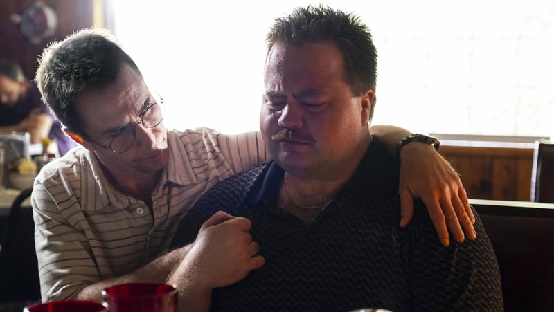 Paul Walter Hauser (right, with Sam Rockwell) should have received an Oscar nomination for his portrayal of Richard Jewell