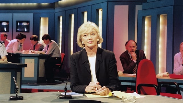 Presenting Crimeline on RTÉ One in March 1997