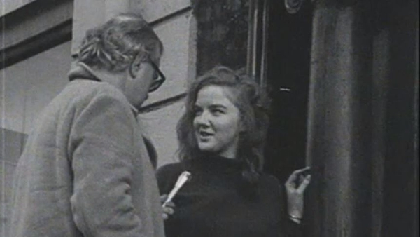 RTÉ Archives: Marian Finucane as student protester - 1970